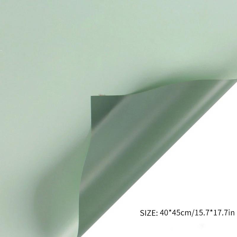 

5 шт. цветная двухсторонняя упаковочная бумага для цветов подарочная упаковочная бумага для дня рождения водонепроницаемая рулонная бумага украшение для вечеринки 40x45cm