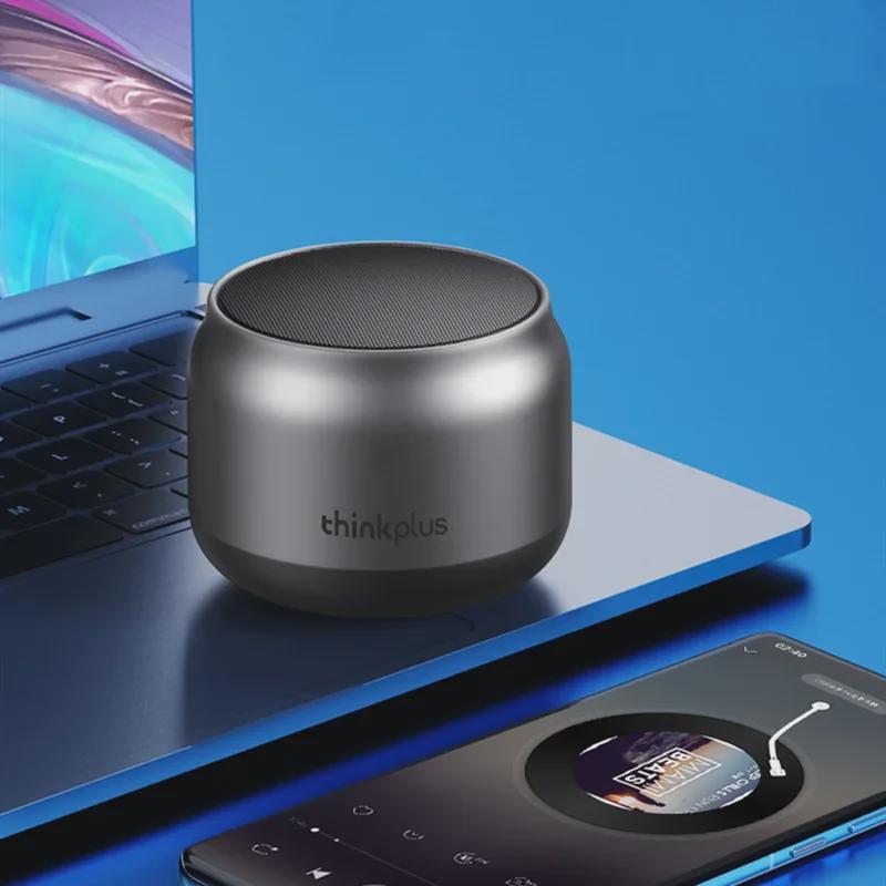 K30 Bluetooth 5.0 Wireless Speaker with Metal Body and Enhanced Bass for Laptop ThinkPlus