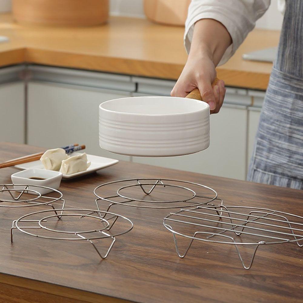 

Многофункциональная рамка для пароварки. Гладкая подставка для приготовления на пару. Прочный штатив. Держатель противня для приготовления на пару.