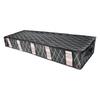 Foldable Under-Bed Storage Box: Dustproof, Transparent, Divided Clothes Organizer