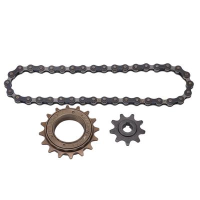 Kit Ruota Libera Bici Ruota Libera 16 Denti Pignone 9 Denti Catena 38 Maglie Guarnitura Bici da Montagna