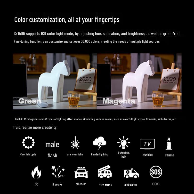 Godox SZ150R RGB LED Video Light