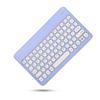 Spanish/English Bluetooth Keyboard 10 inch for iPad Air Pro Wireless Rechargeable Keyboard for Phone Tablet Laptop Universal