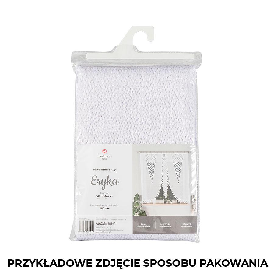 ERYKA - Ready-made jacquard panel - 160x160 cm - white