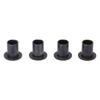 4Pcs Flanged Tube 4x4 Steel Flange Tube for Arrma 1/10 Remote Control Car Upgrades Parts