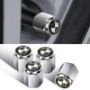 4 Pcs Wheels Rims Stem Air Tires Truck Bicycle Car Cover Tire Valve Caps Dust Caps for BMW M E60 E46 E90 F30 F10 G30 G20 F48 G22