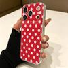 New Polka Dot Phone Case for IPhone 17 Pro Max 11 12 13 14 15 16 Pro Max IPhone 14 15 16 Plus Transparent Shock-resistant Case