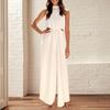 Women's Summer Vacation Fashion Solid Color Jumpsuit Wide-leg Pants
