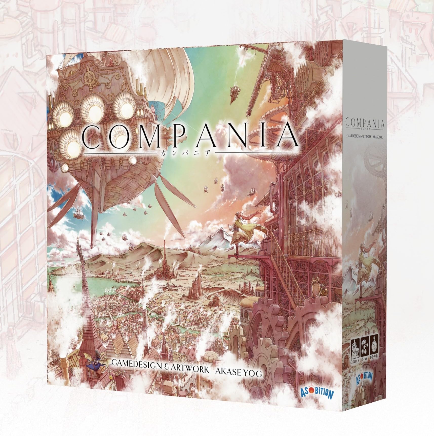 Asobition Compania ages Настольная игра (1-6 игроков, 60-90 минут, 10+)