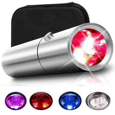Blue & Red Light Therapy Device with 5 Wavelengths Near Infrared 900nm Light Therapy for Body Relief Acne Treatment Skin Health