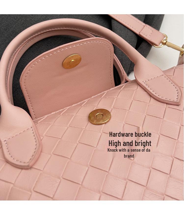 Women's Fashion Knitted Dumpling Handbag: Trendy, Large-Capacity Chic Crossbody for Commute