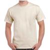 5 Pack Natural Colour Plain T Shirt Soft Cotton Wholesale Medium Large Size Unisex T-Shirt