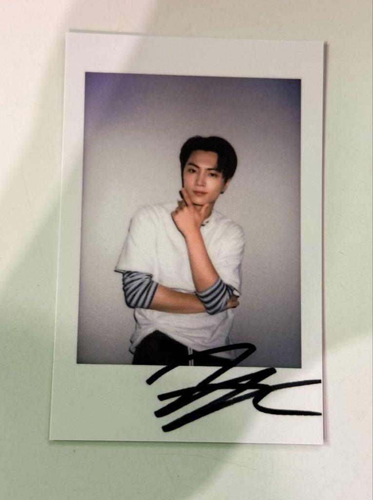 [USED] Enhypen Aoshima YZY Autograph Session Admission Bonus JAY Instax Trading Card