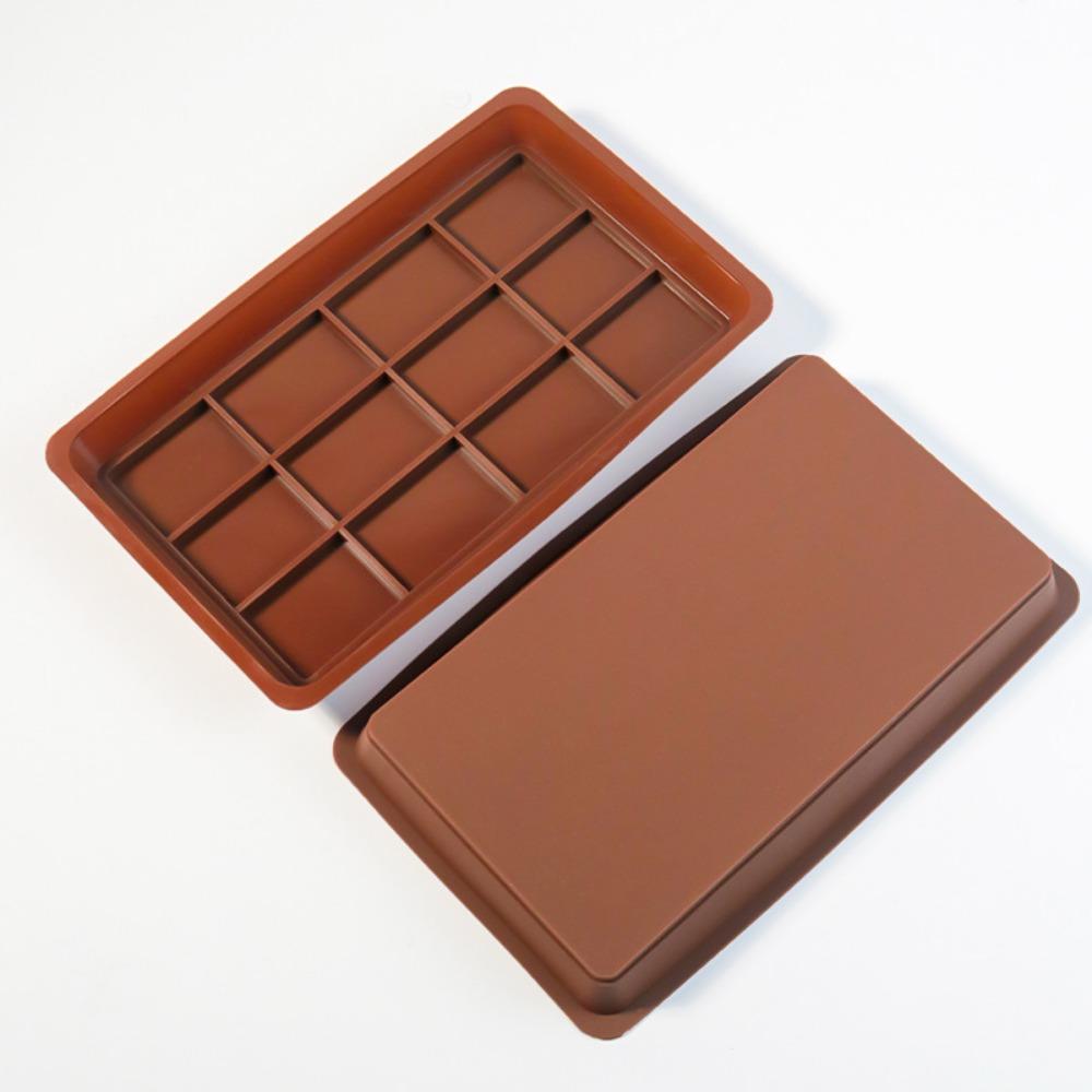 Formy na čokoládové tyčinky Silikonové tyčinky Rozbitné Formy na tavení vosku Snadné uvolnění Obdélník Odolný pro bílkoviny a energii Ručně vyrobený dárek