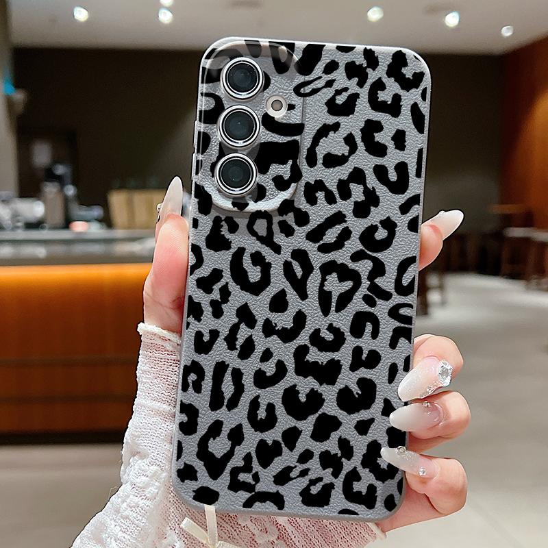 Luipaardprint Hoesje Voor Samsung A18 A57 A37 A17 A56 A36 A26 A16 A55 A35 A25 A15 A54 S21 FE S22 S23 S24 Plus S25 S26 Ultra Siliconen Cover