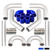 Tube d'intercooler turbo en aluminium de 2,5 po (450x180x65mm) - Accessoire de voiture universel à faire soi-même