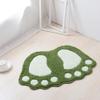 Absorbent Doormat Bathroom Absorbent Velvet Non Slip Mat Floor Rug Water Velvet Bath Mat Foot Embossed Foot Mat Bath Mat