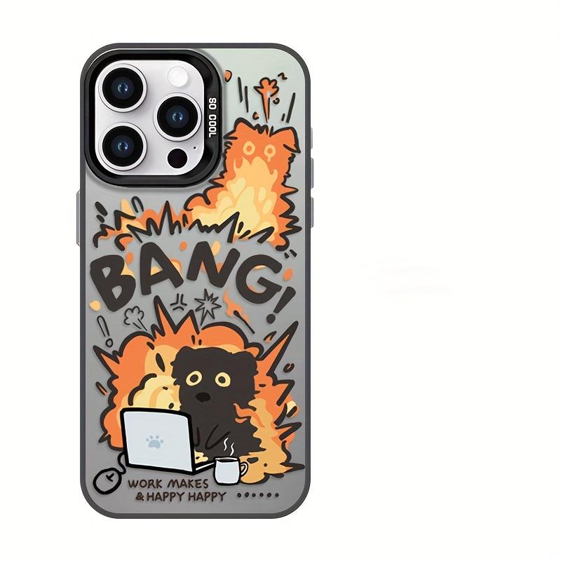Чехол для телефона с милой парой из мультфильма для iPhone 16 15 14 13 12 11 Pro Max 7 8 Plus, противоударный защитный чехол