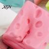 Cheese Stress Relief Toys Squeeze Toy with Mesh Bag, Sensory Toy, Tools Slow Rising Fake Food for Focus Aid & Relaxation Calming