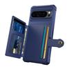 ZM03 For Google Pixel 9 Pro/9 Case with Card Holder PU Leather+TPU Phone Back Cover