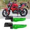 Motorcycle Front Foot Peg T6063 Aluminum Alloy Driver Footrest Pedal Bracket Replacement for     BN302S  