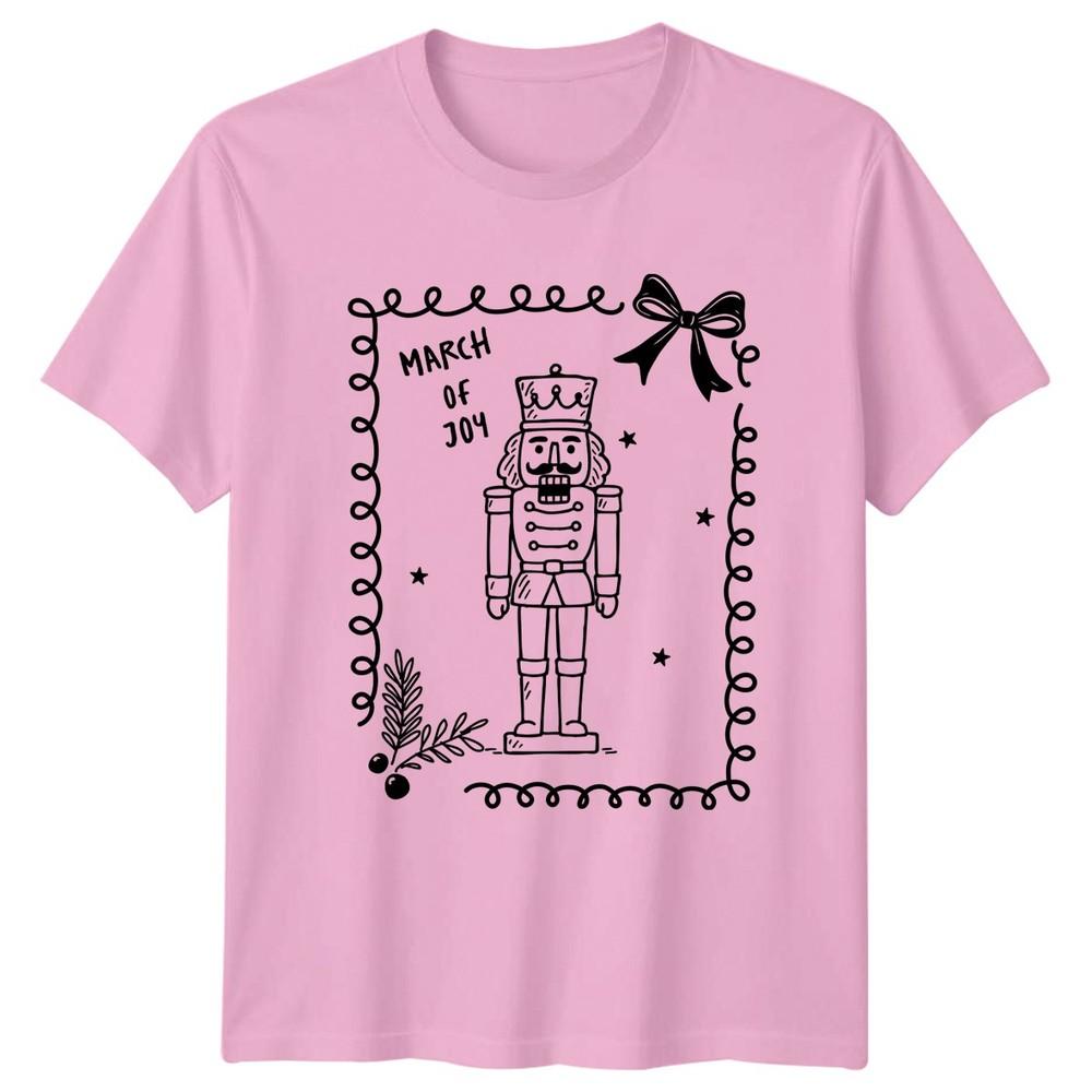 March Of Joy Nutcracker Christmas Holiday Unisexs TShirt Unisexs Tee Graphic Unisex