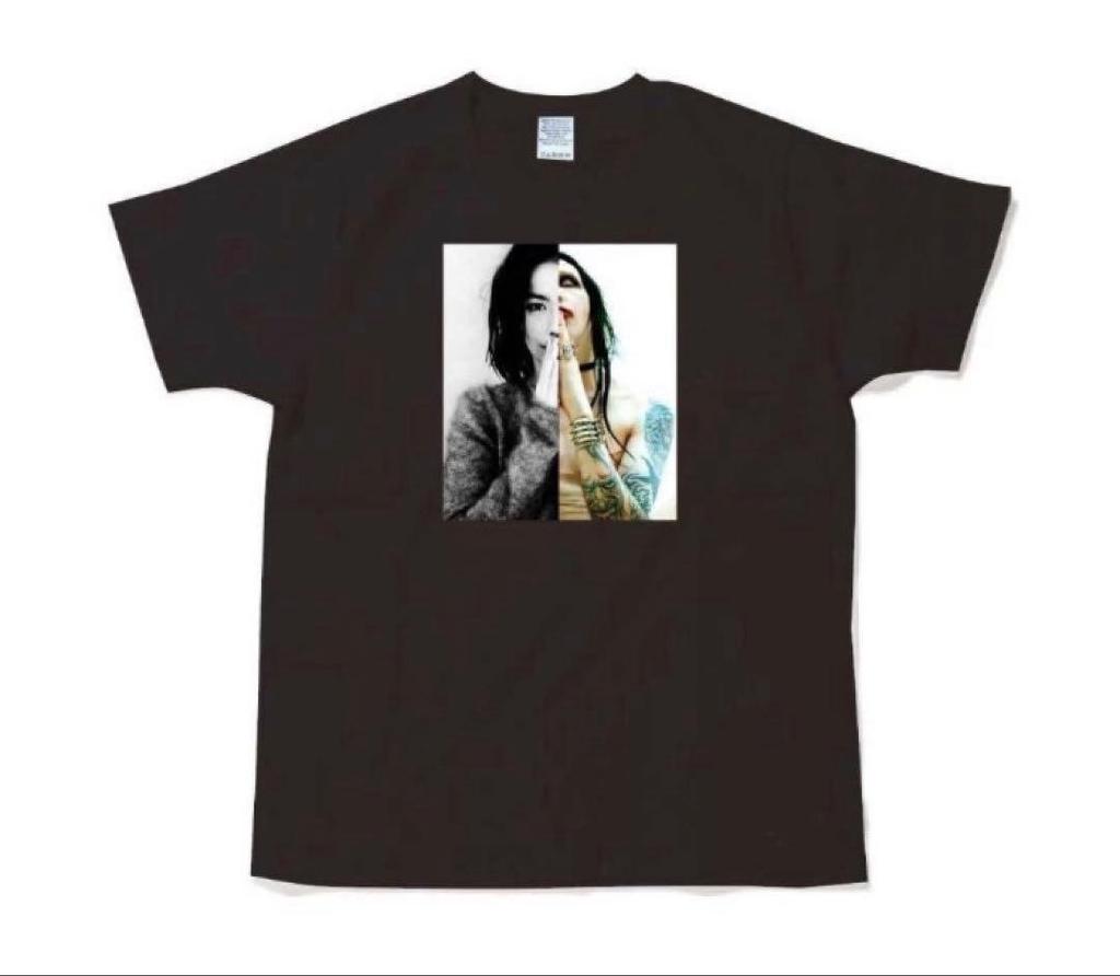 Marilyn Manson Björk Bjork Gassho Collage T-Shirt Brand New Black