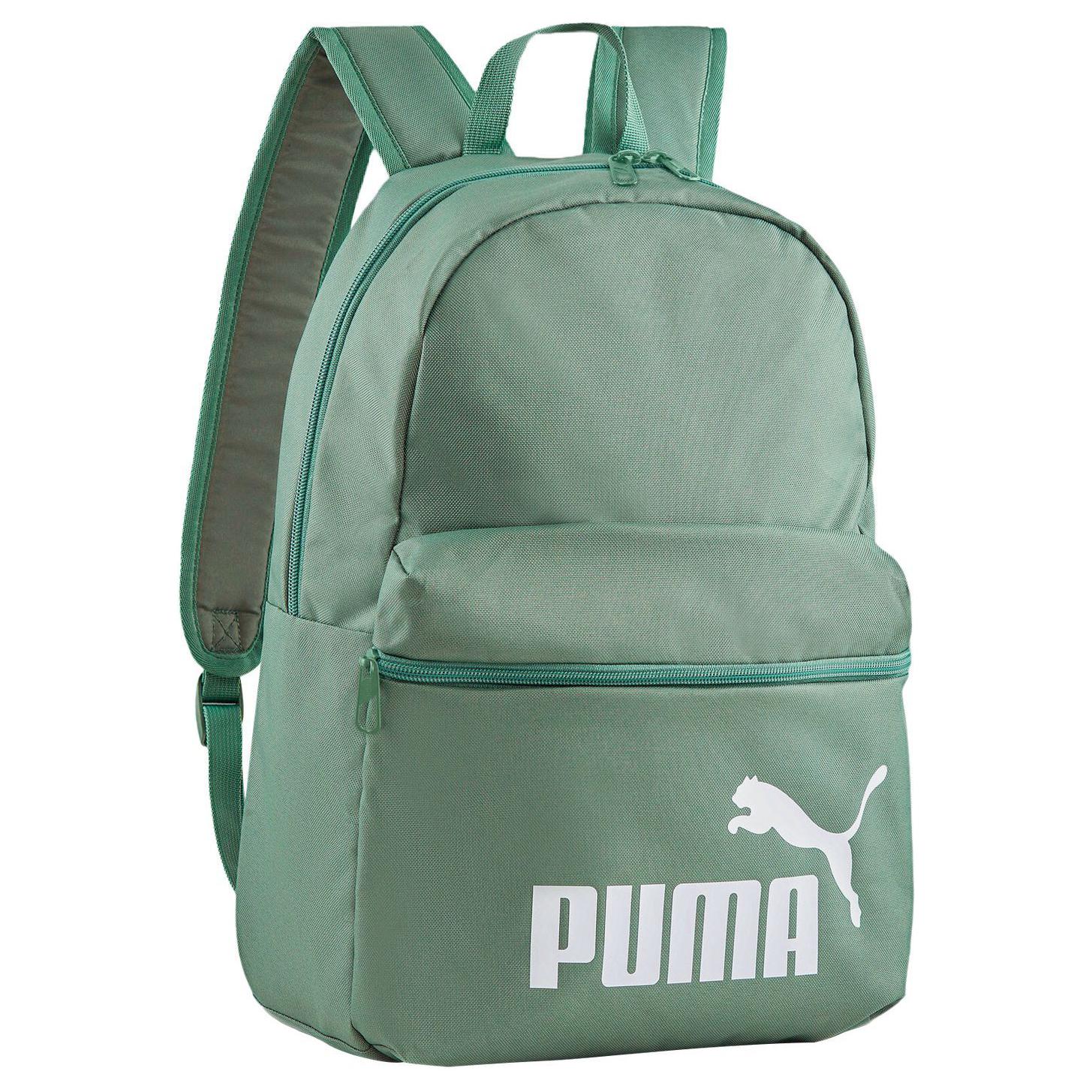 

Новый тканевый рюкзак PUMA обычный унисекс светло-зеленый серый 079943-05 30.0*13.0*42.9CM