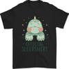 T-Rex Officieel Dinosaurus Slaap T-shirt voor Heren 100% Katoen