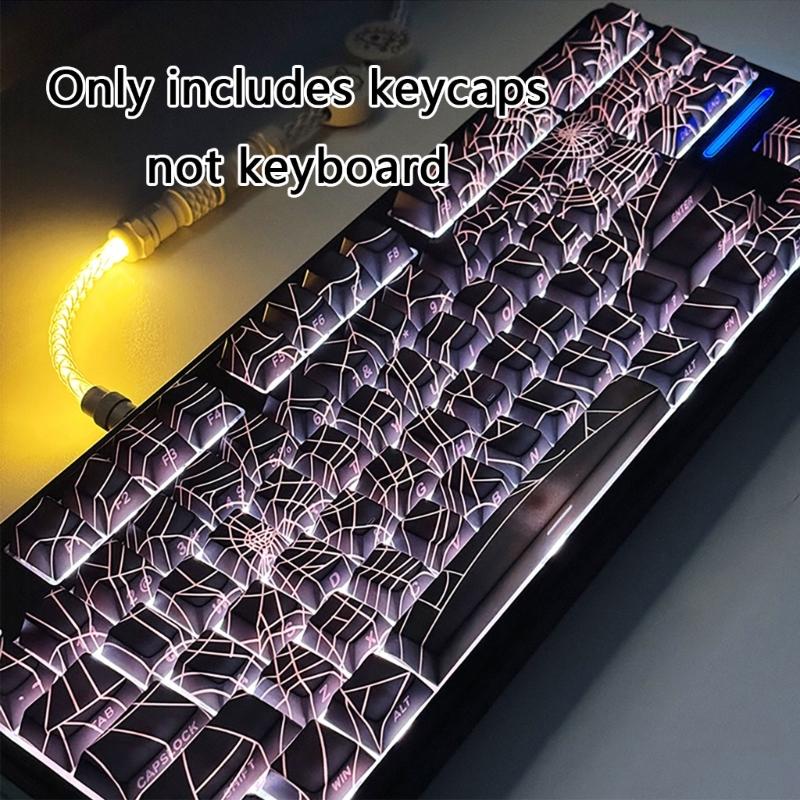 Odolnost PBT Klávesnice 130ks/Sada S Potiskem Tepelnou Sublimací Boční Gravírování Klávesnice Pro Zlepšení Zkušenosti s Psaním