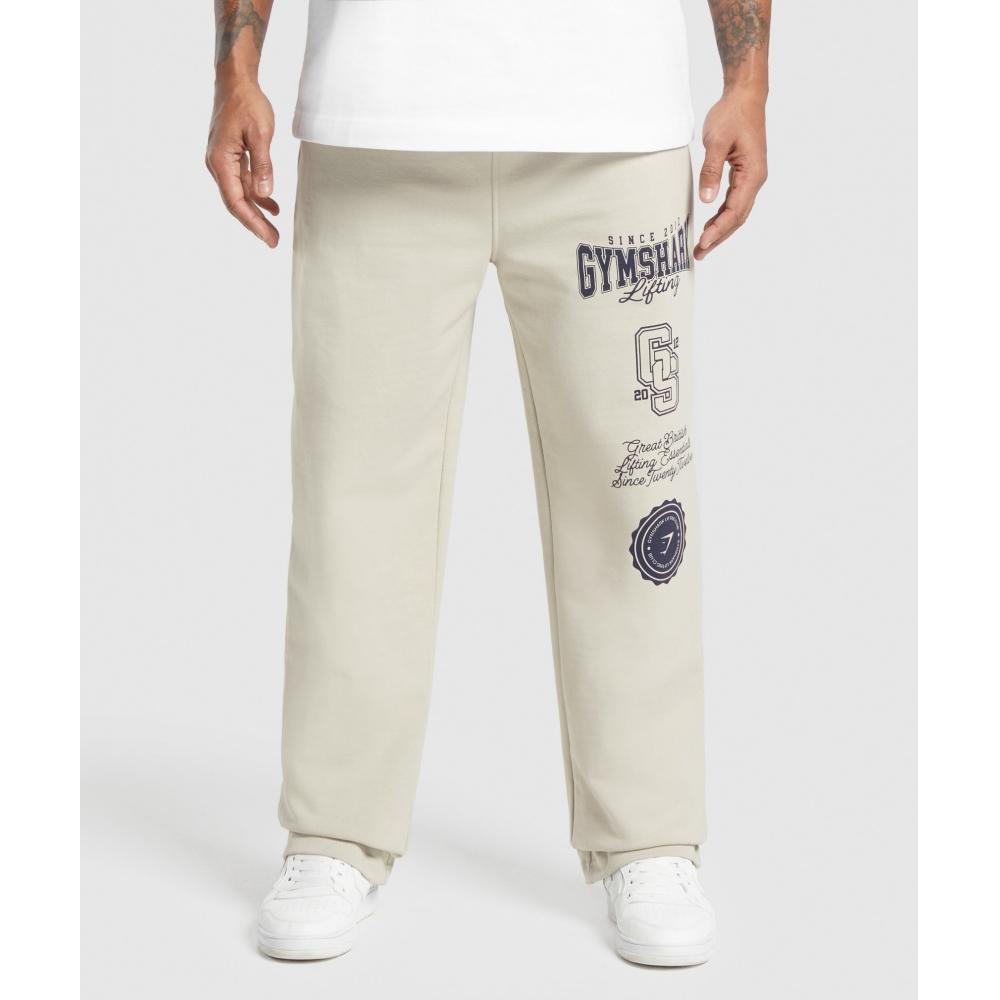 Gymshark Lifting Essentials Straight Leg Pant Pebble Grey A1c9g Gb7p