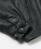 Frizmworks Destroyed Cowhide Leather Jacket _ Washed Olive