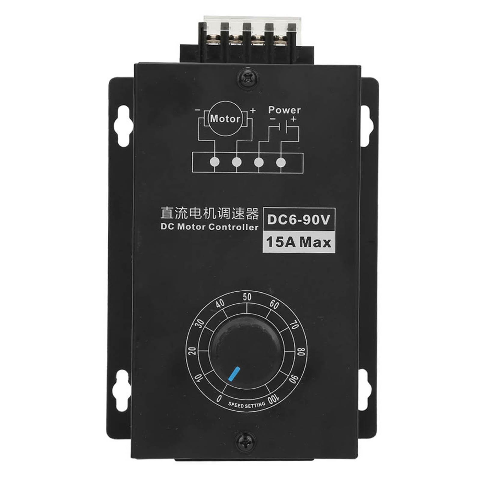 

6V~90V 15A Brush Motor Governor Speed Control Electric Controller