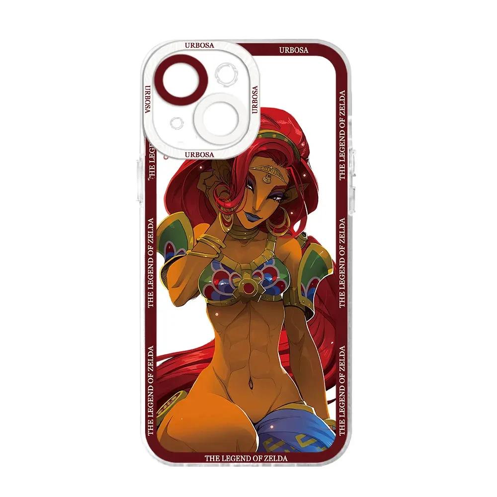 Game The Legend of Zeldas Phone Case For iPhone 16 15 14 13 12 11 Pro Max XS X XR 7 8 SE Link Mipha Cover