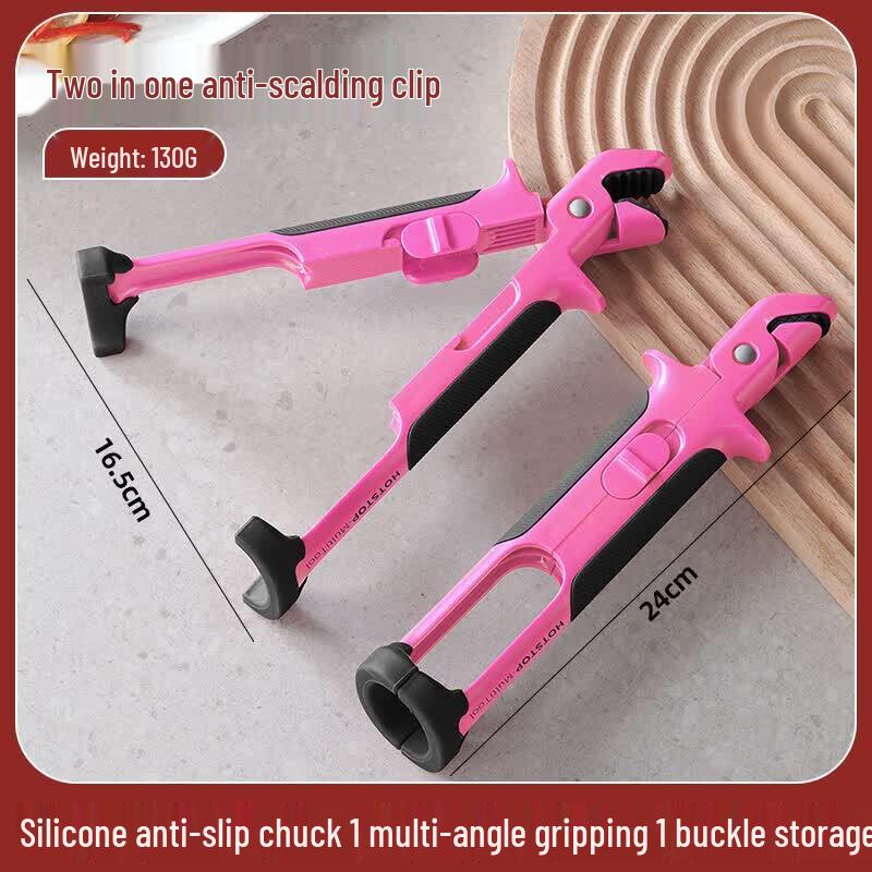 3-in-1 Anti-Scald Bowl and Plate Tongs
