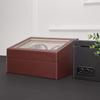 Dual-Head PU Leather Automatic Watch Winder Box