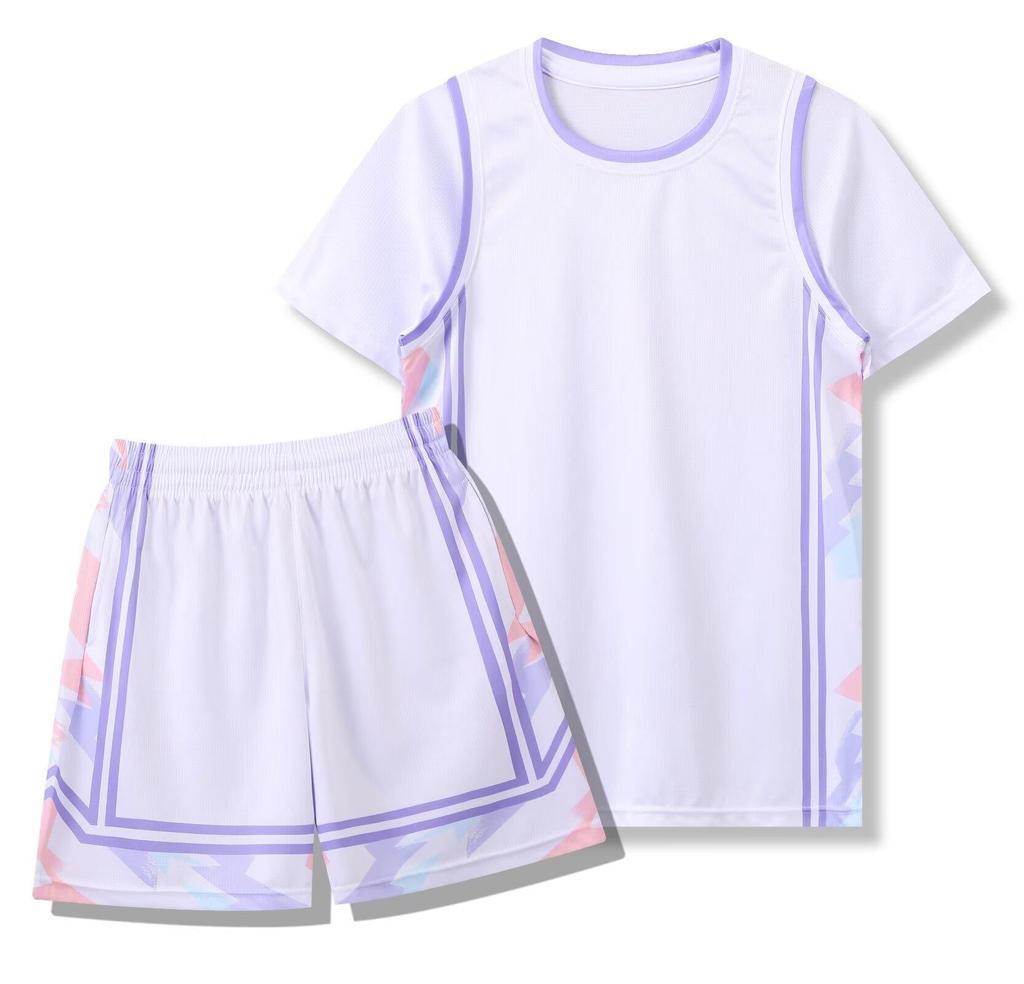 Basketball Uniform Set 281: Adult Unisex Two-Piece Look
