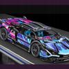 Construction Bricks Car Set Lamborghini 1280 Pcs.