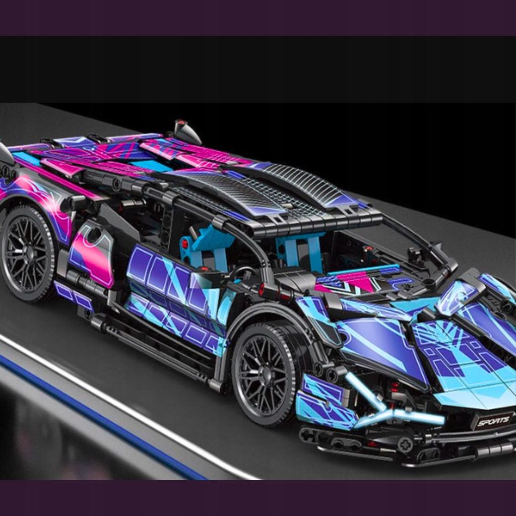 Construction Bricks Car Set Lamborghini 1280 Pcs.