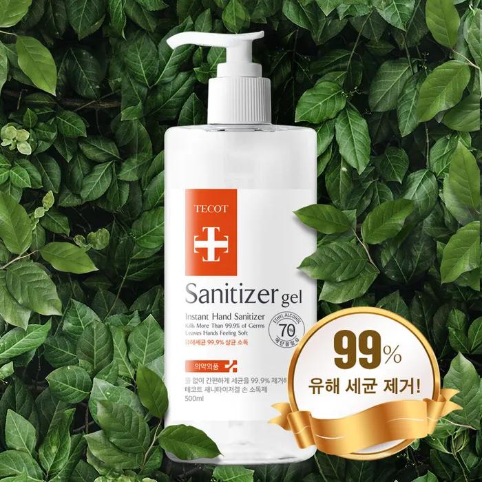Tecot High Quality Hand Sanitizer Sanitizer Gel 500ml