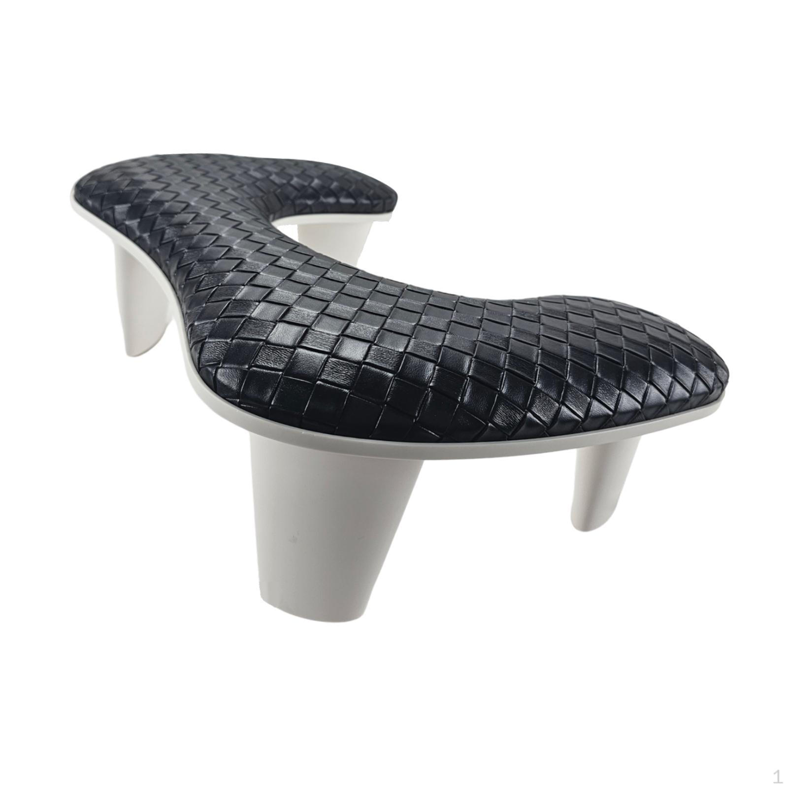 

Arm Rest for Nails Manicure Armrest Breathable Detachable Home DIY Salons Acrylic чорний