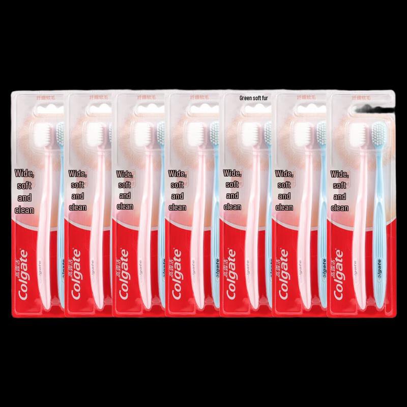 

Colgate Ultra-Dense Soft Bristle Toothbrush - 14 Count Multi-Pack