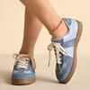German Training Shoes Round-toed Versatile Lace-up Flat White Sneakers Retro Shoes Low-top Sports Sneakers