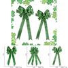 Vibrant St. Patrick's Day Green Bow Ideal For Irish Themed Party Decor And Setup