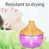 Mini Humidificateur USB Créatif avec Veilleuse Sept Couleurs pour la Purification de l'Air à la Maison