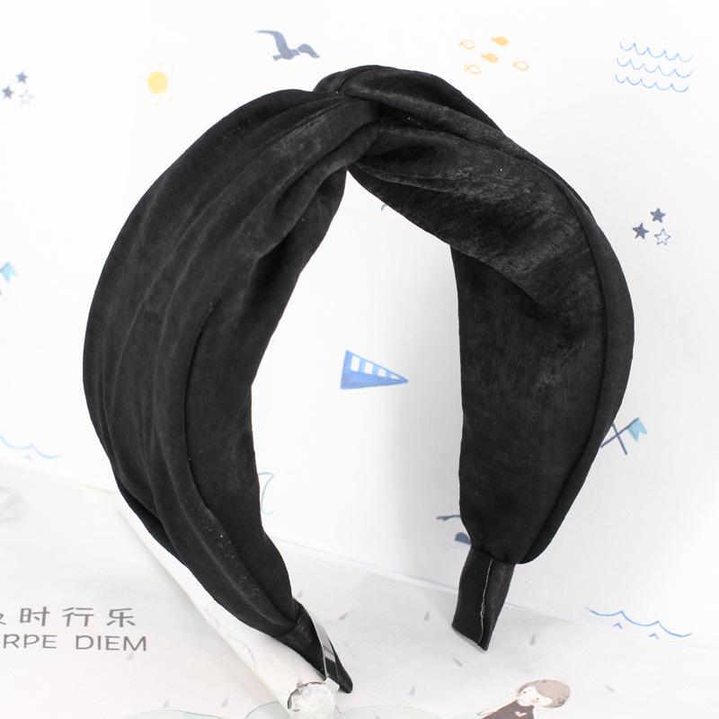 Neue Mode Breites Überkreuz Haarband Stirnband Frauen Mädchen Haar Kopf Bänder Reifen Accessoires Für Frauen Kopftuch Scrunchy Kopfschmuck