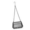 Hanging Bird Feeder Carbon Steel Mesh Platform Bird Feeding Tray for Yard Garden Outdoor