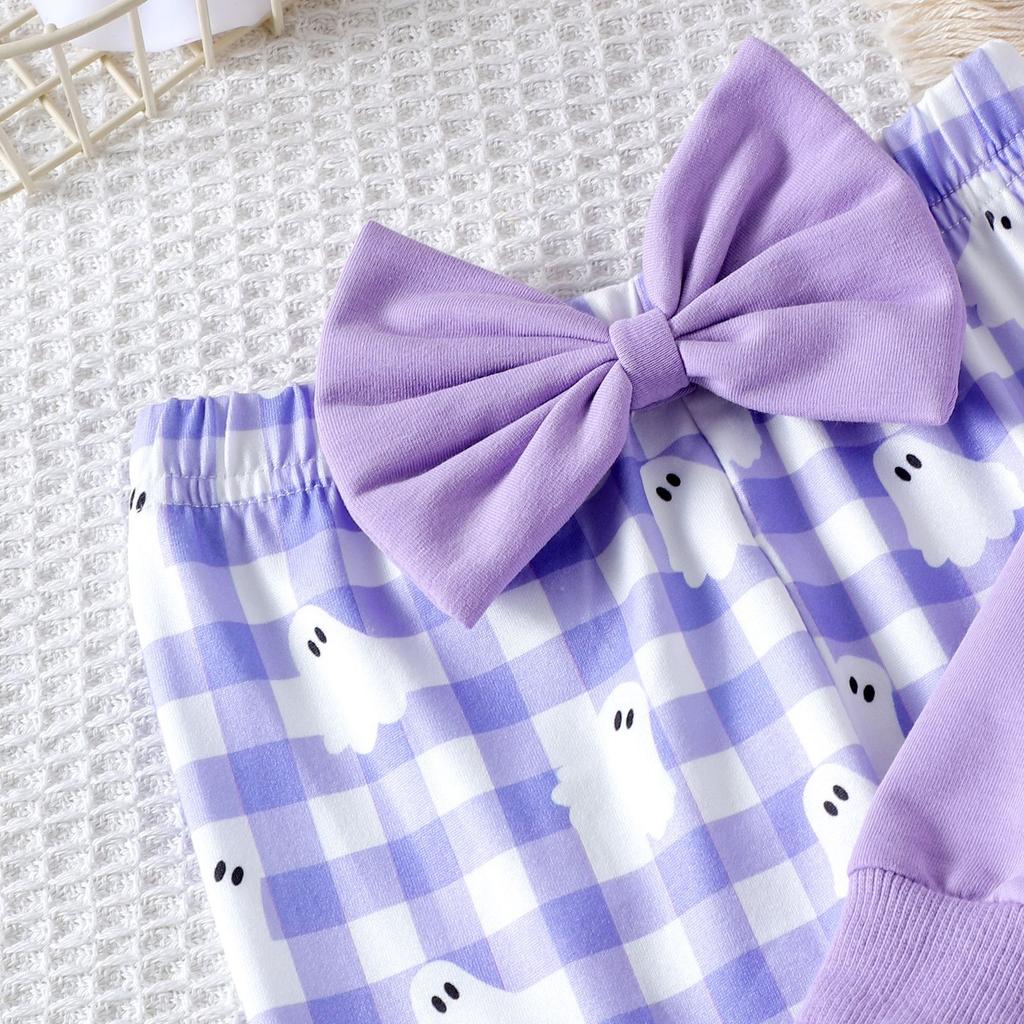 Kids Casual Long-Sleeve Set, Comfortable Daily Wear Outfits