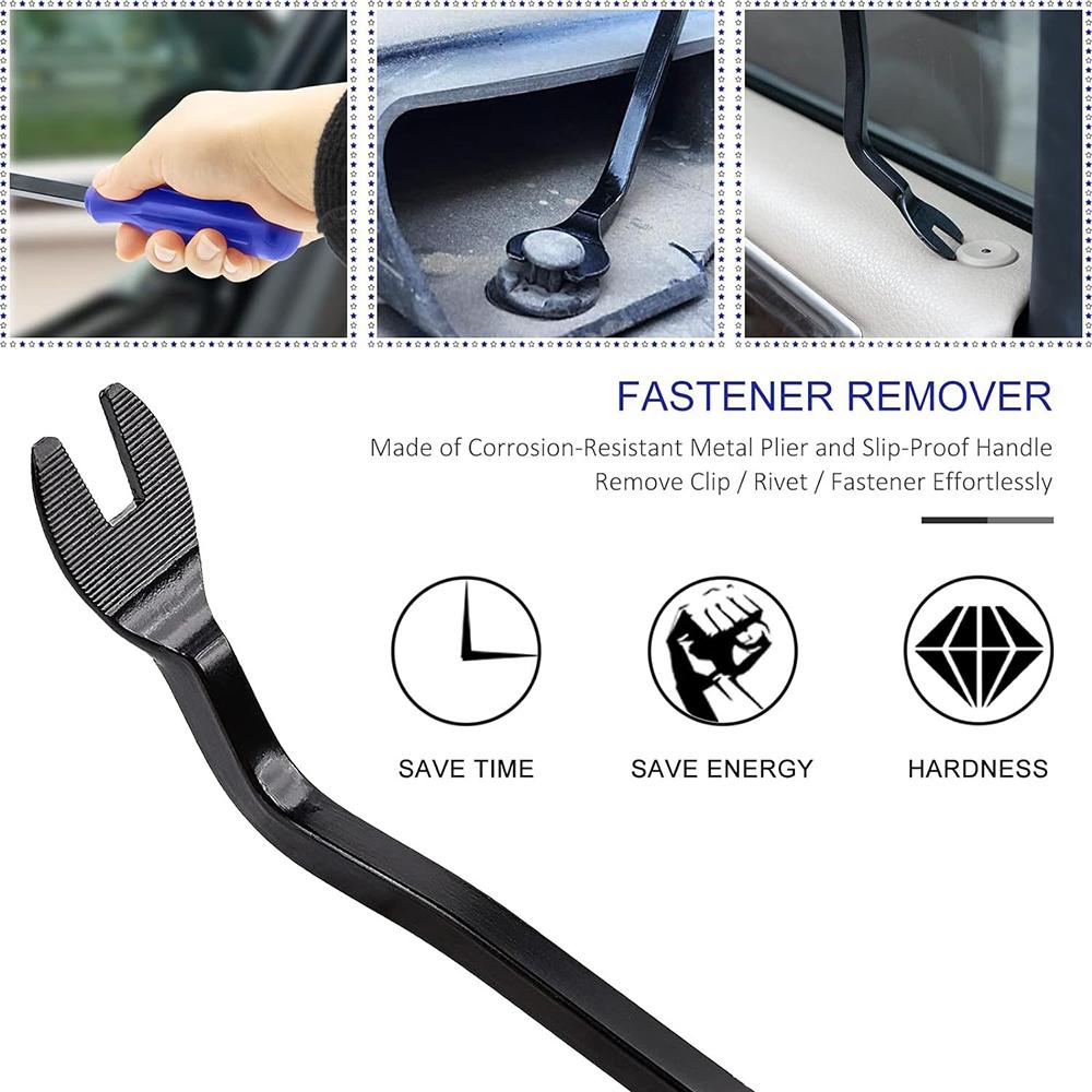 1-4pcs Auto Body Panel Door Fastener Car Clip Removal Pliers Tool Kit - Push Pin Trim Removal Pry Tool Repair Set for Automotive