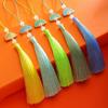 5Pcs Fan Tassels Bookmark Tassels Silky Handmade Soft Craft Tassels With Loops For Diy Crafts Jewelry Making Party Decor